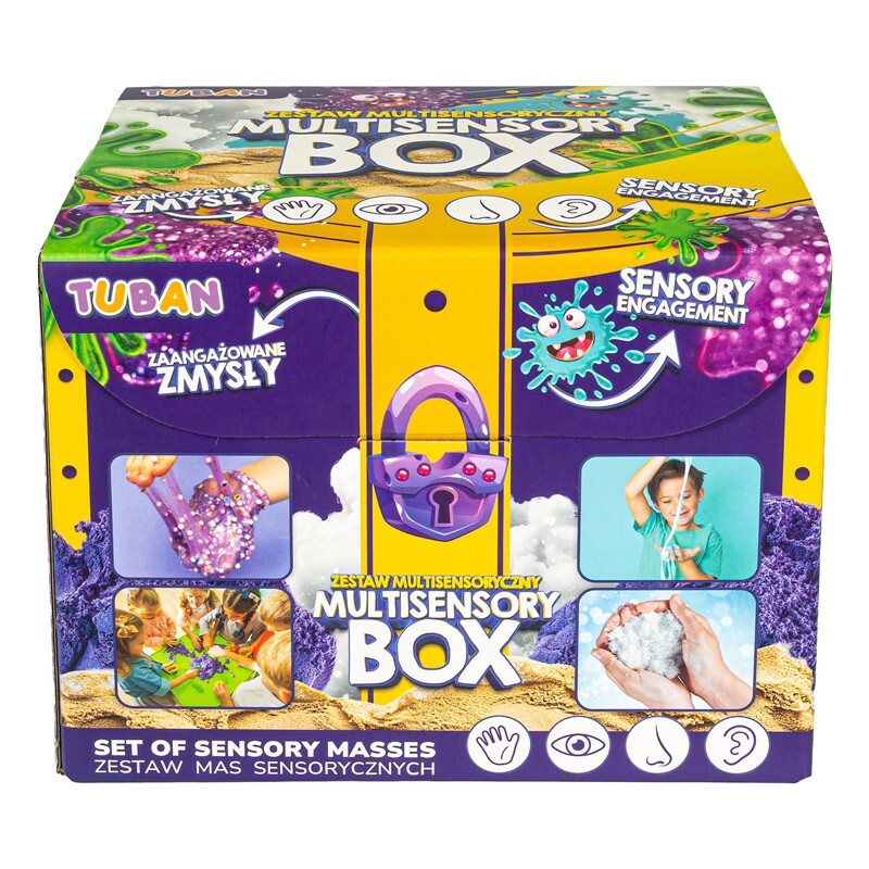 Tuban Multisensory box - conjunto de masas sensoriales