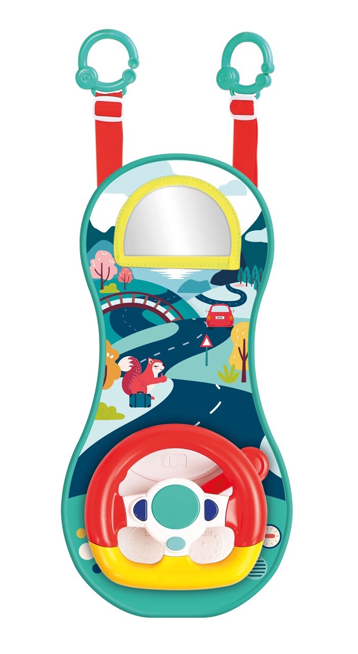 Volante de Actividades Interactivo Ludi para Coche y Cochecito